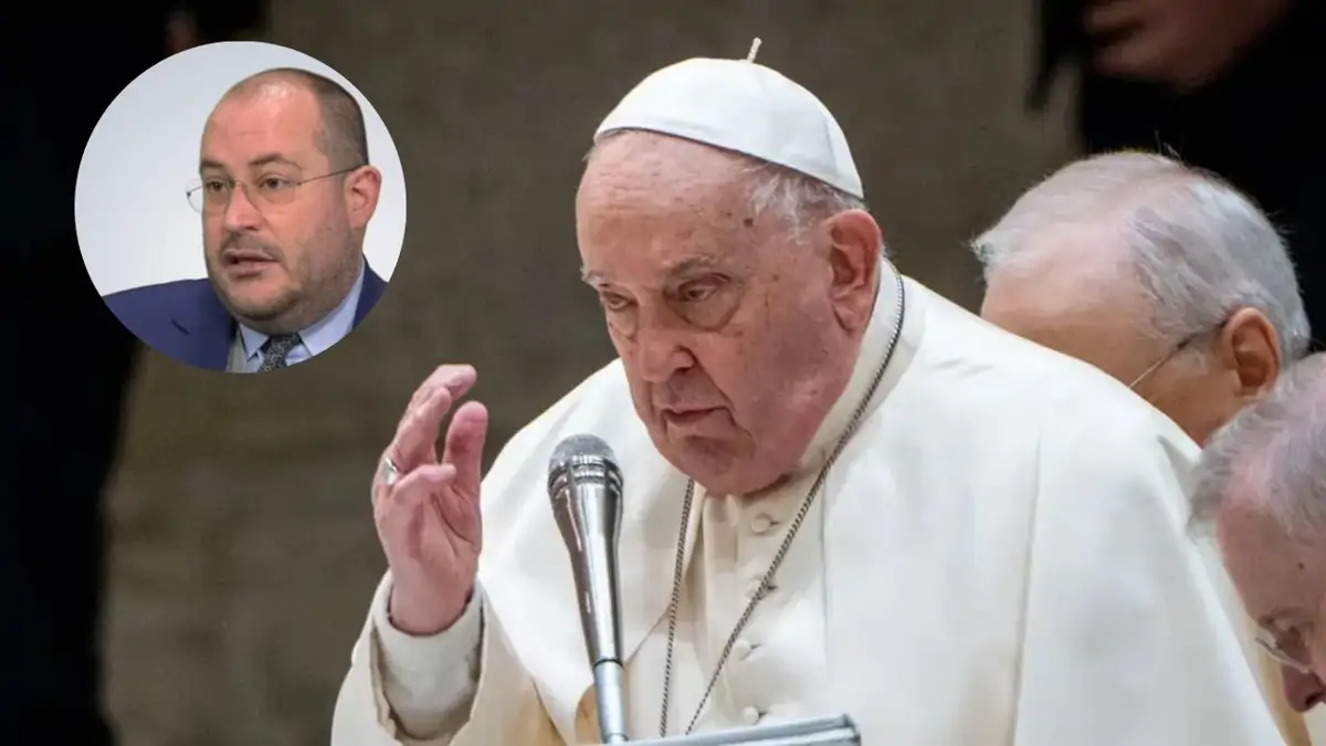 Francesco Grana, vaticanista y el papa Francisco