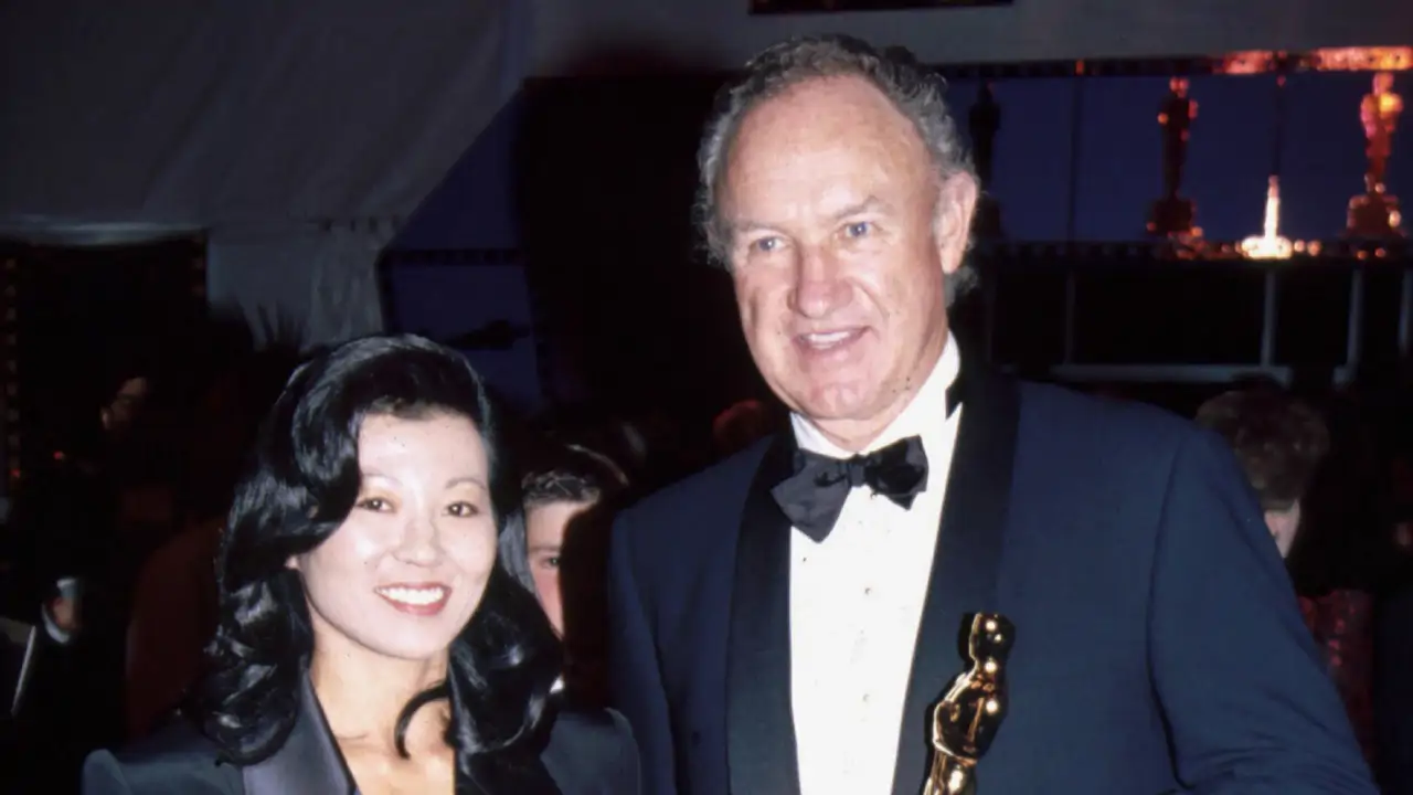 Gene Hackman y su mujer