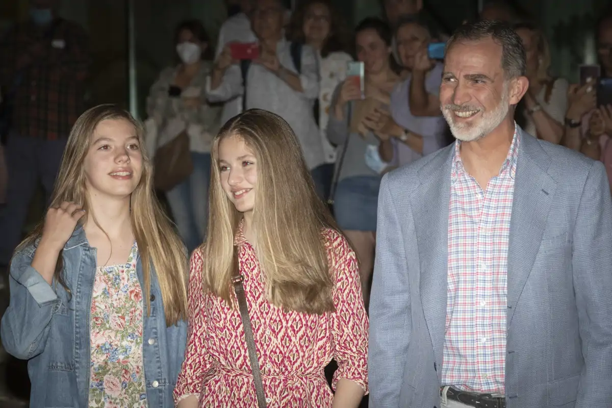 Felipe, Leonor y Sofía