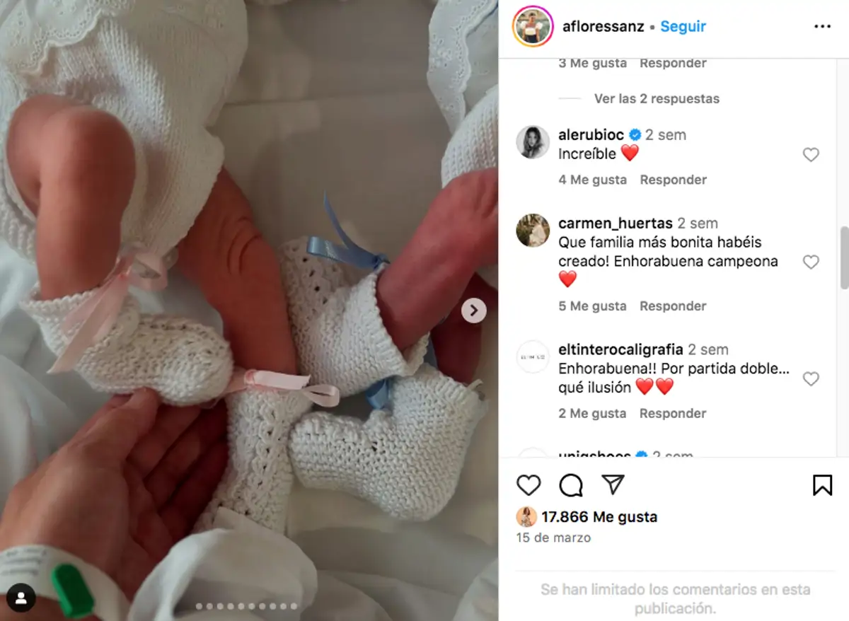 Instagram de la sobrina de Mar Flores