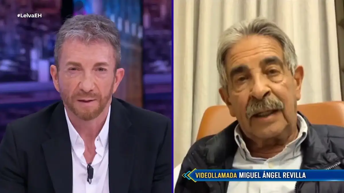 Pablo Motos y Miguel Ángel Revilla
