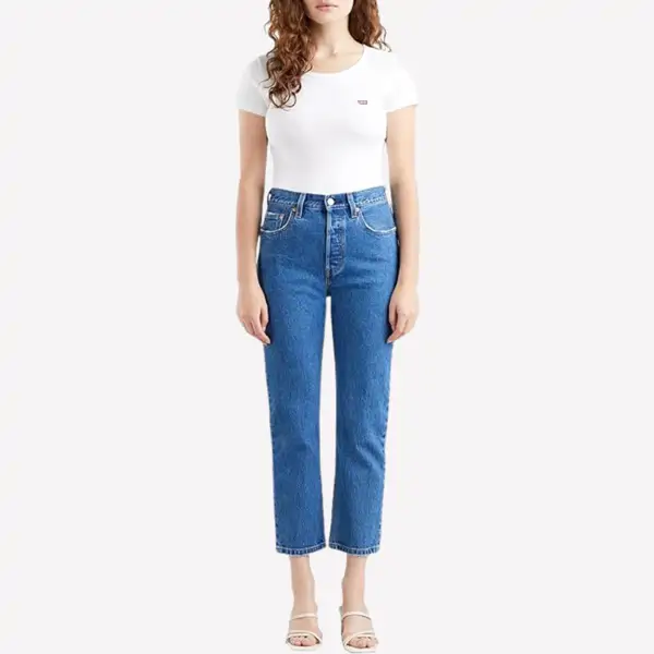 Vaqueros Levi's 501 Crop
