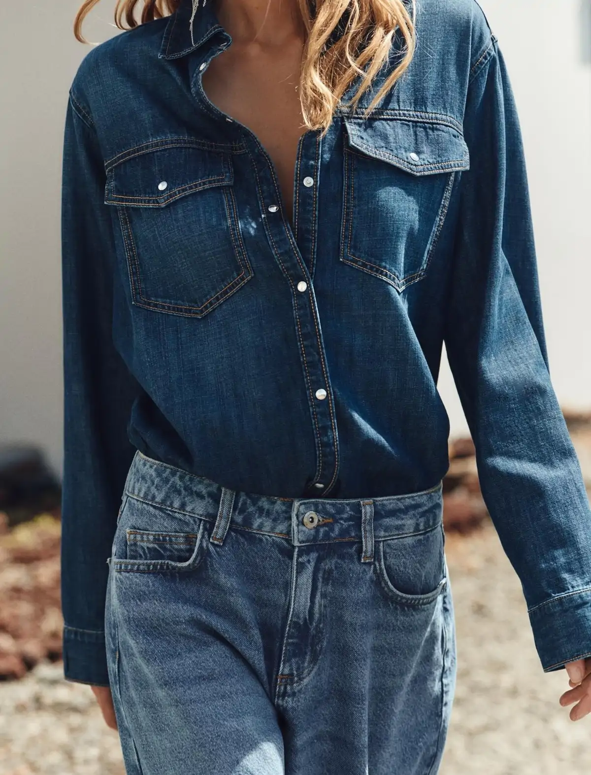 La camisa vaquera de Zara