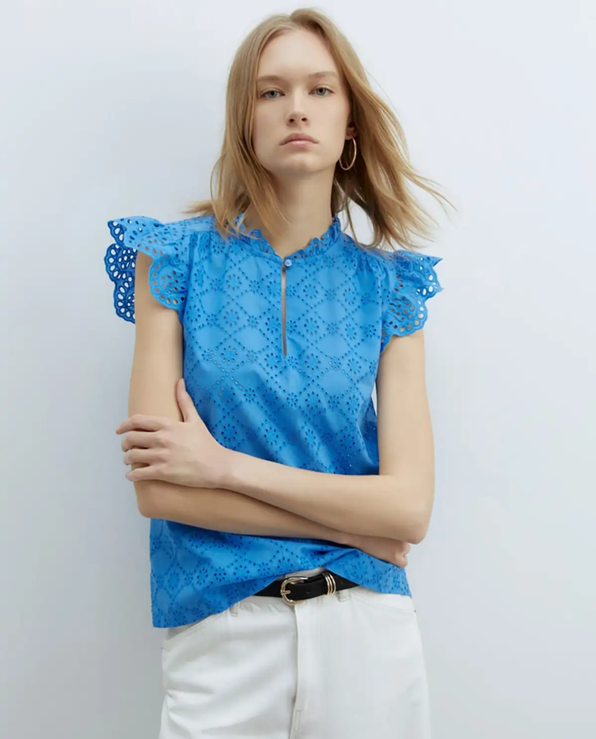 Blusa azul