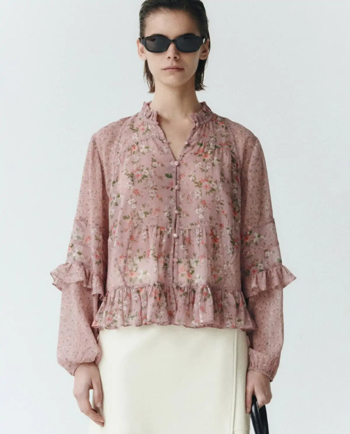 Blusa de flores