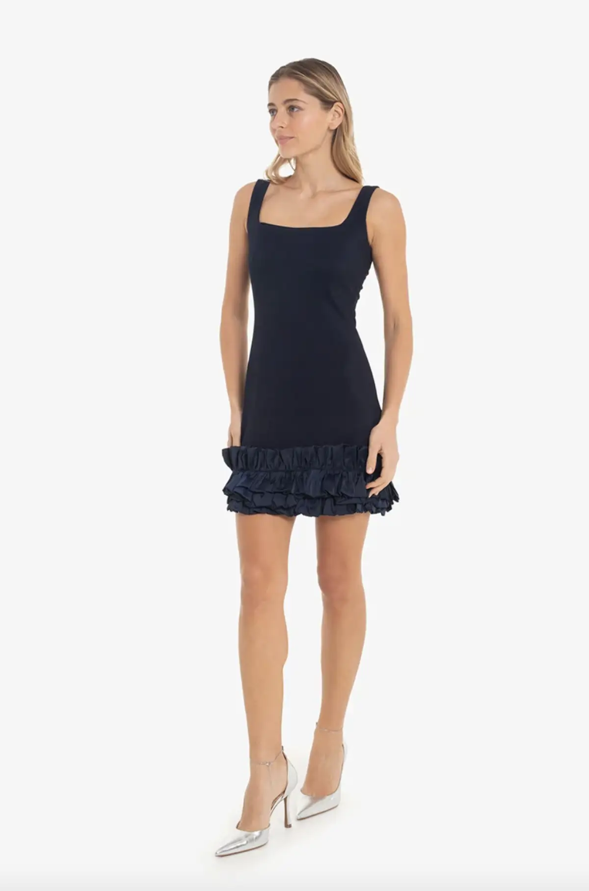 vestido corto cortefiel