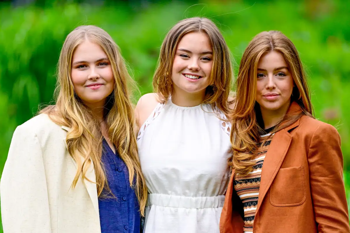 Amalia, Alexia y Ariane de Holanda