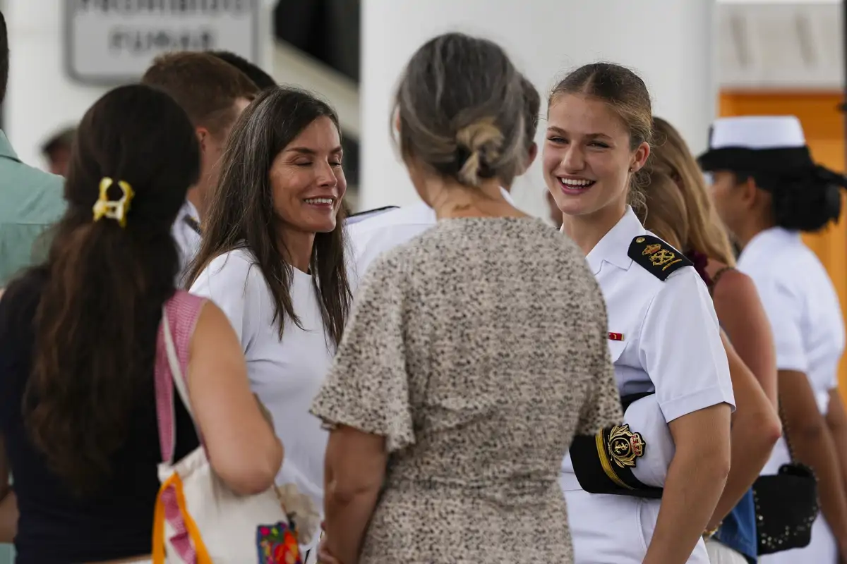 Letizia y Leonor