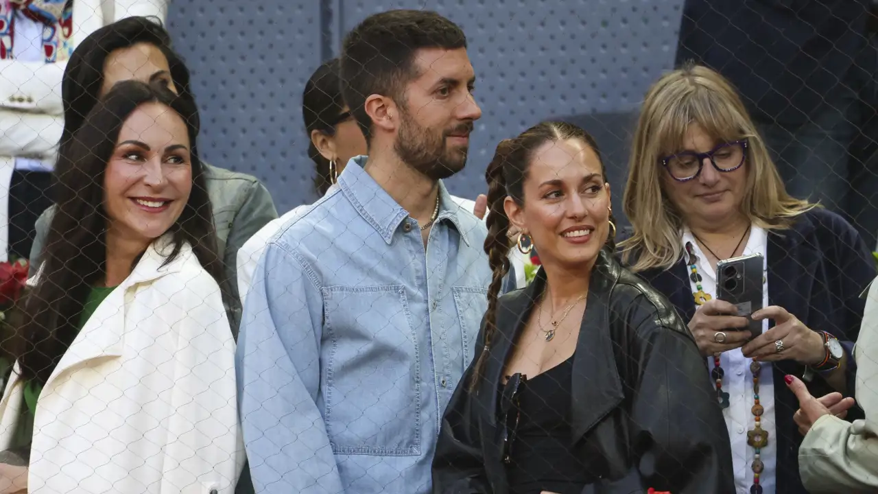 David Broncano y Silvia Alonso derrochan amor y complicidad en su plan más romántico en la Mutua Madrid Open 