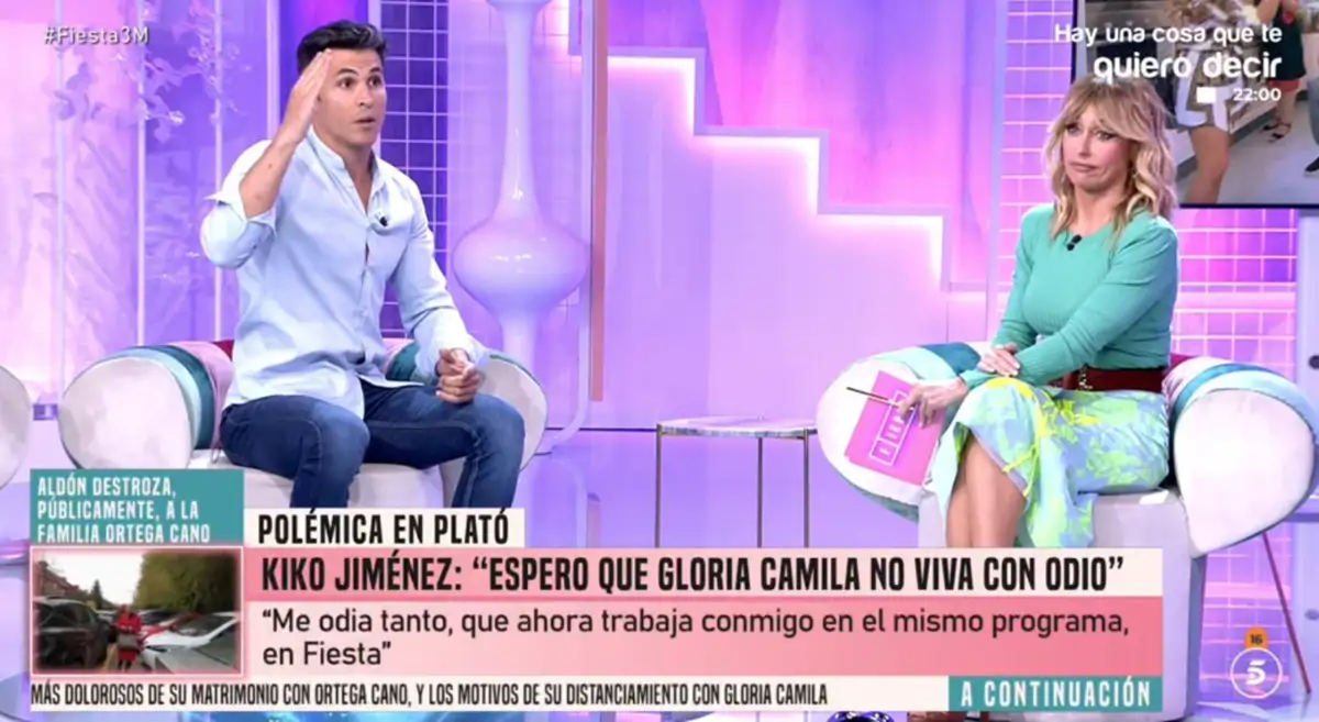 Emma García y Kiko Jiménez