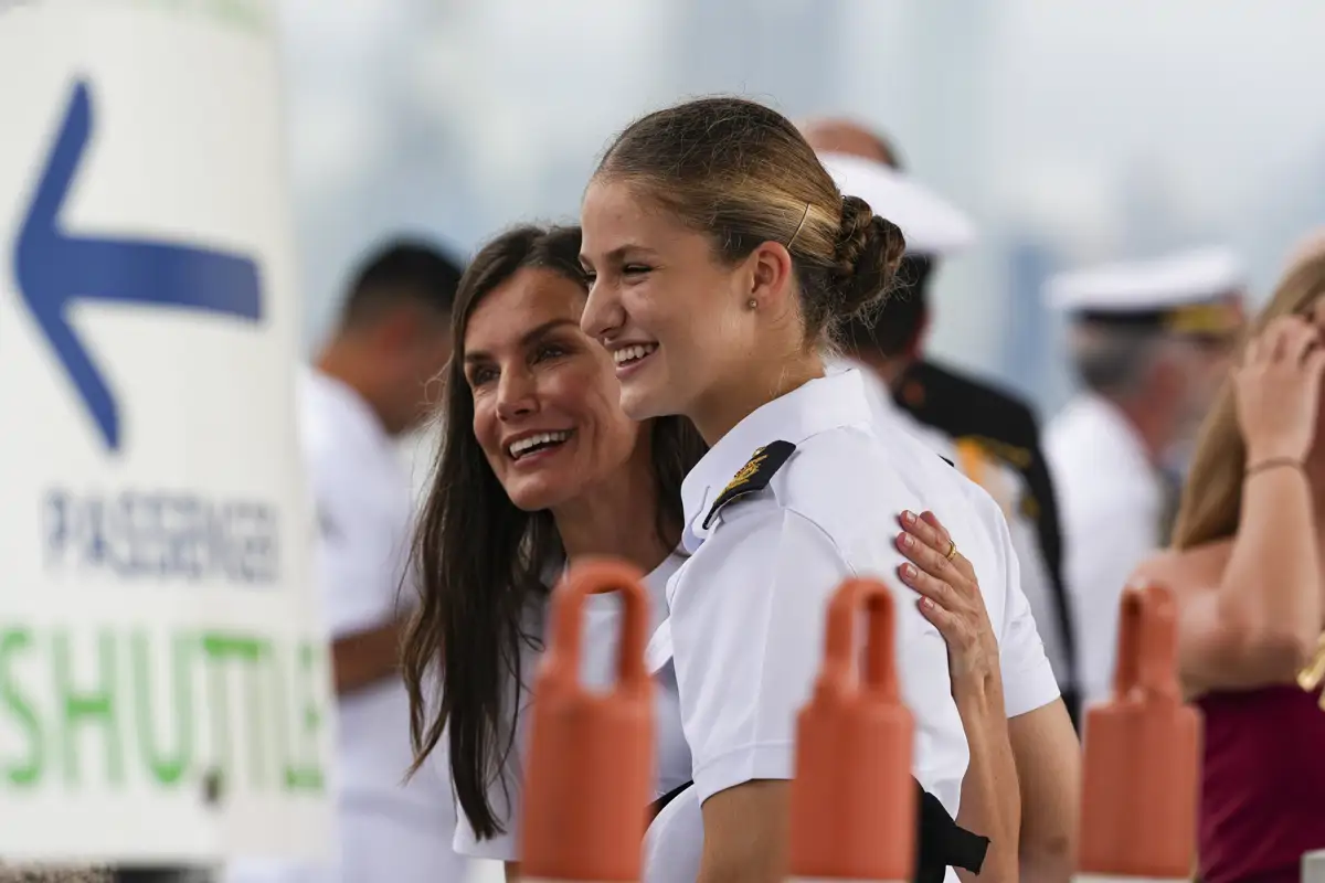 Letizia y Leonor