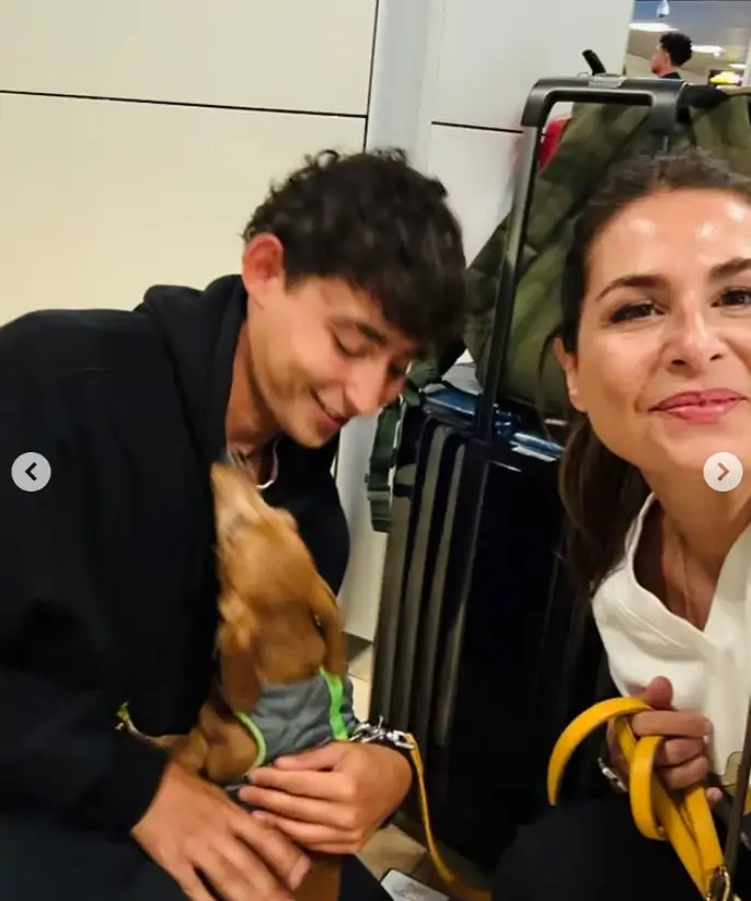 Nuria Roca se reencuentra con su hijo Juan tras su llegada a 'Supervivientes 2025' 