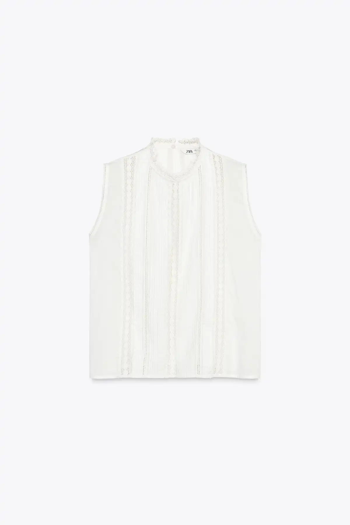 Blusa romántica de Zara
