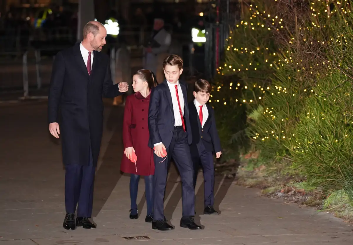 George, Charlotte y Louis