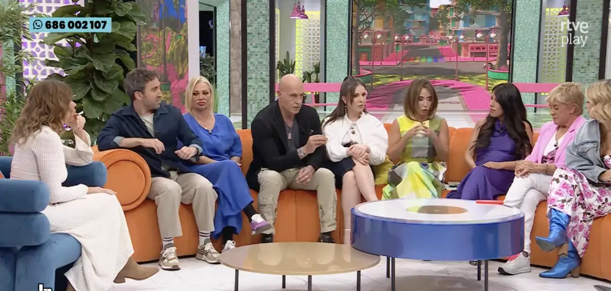 La familia de la tele