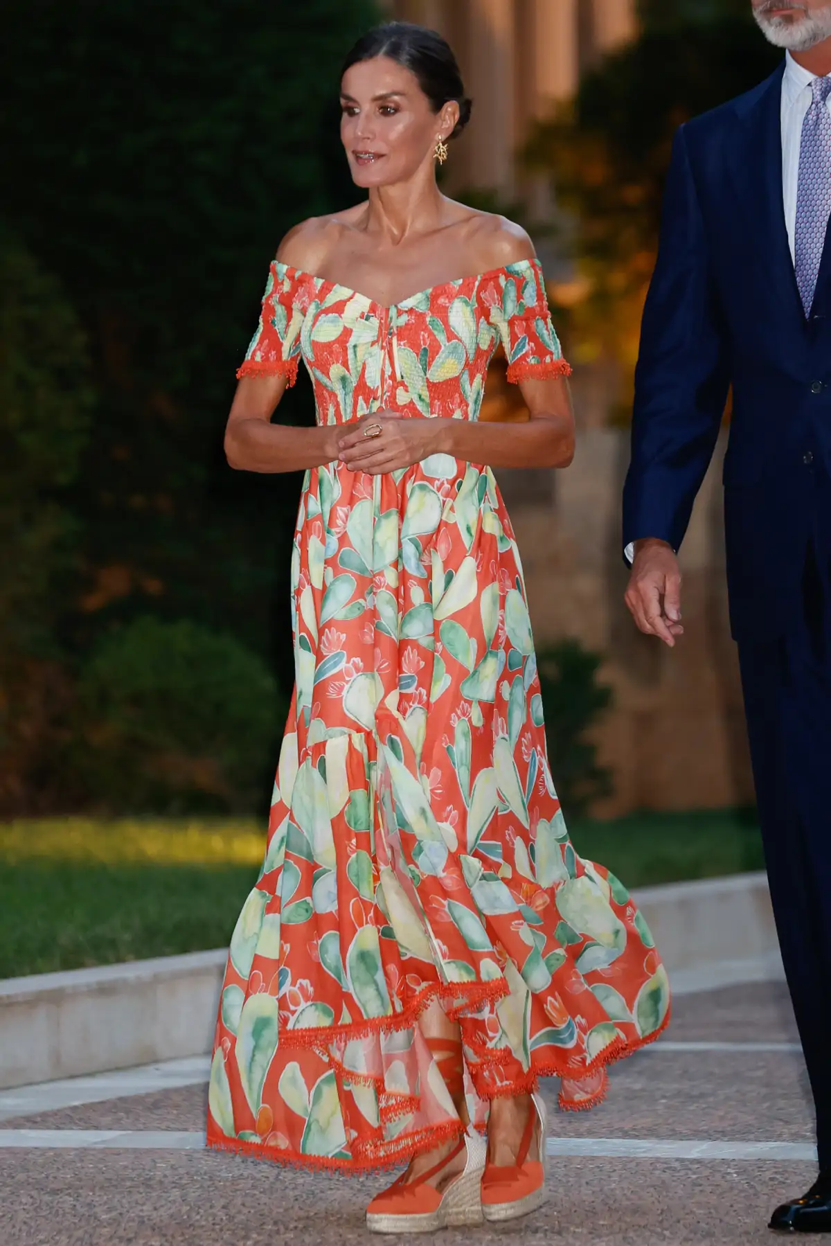 Los vestidos boho de la reina Letizia