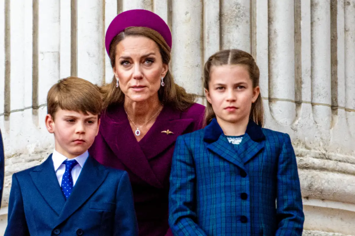 Louis, Kate, Charlotte