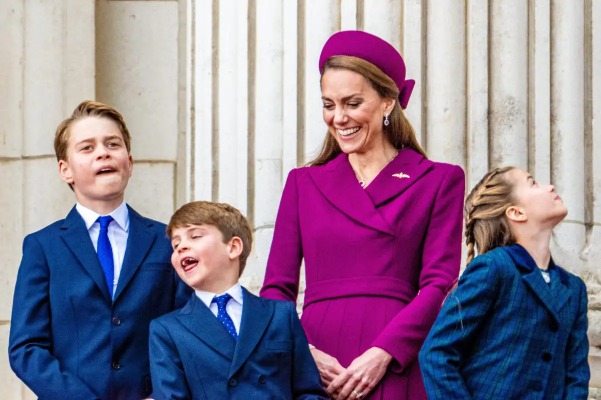 Louis, Kate, George, Charlotte