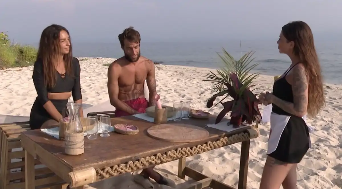 Montoya y Anita en Supervivientes