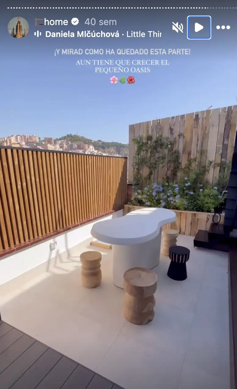 Una zona chill out muy sencilla y resultona