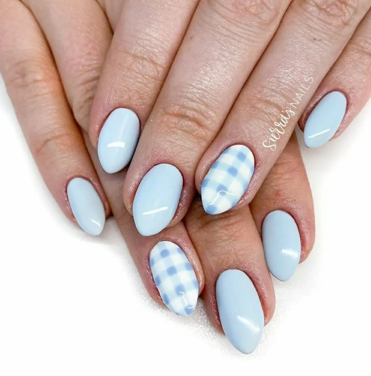 Uñas vichy