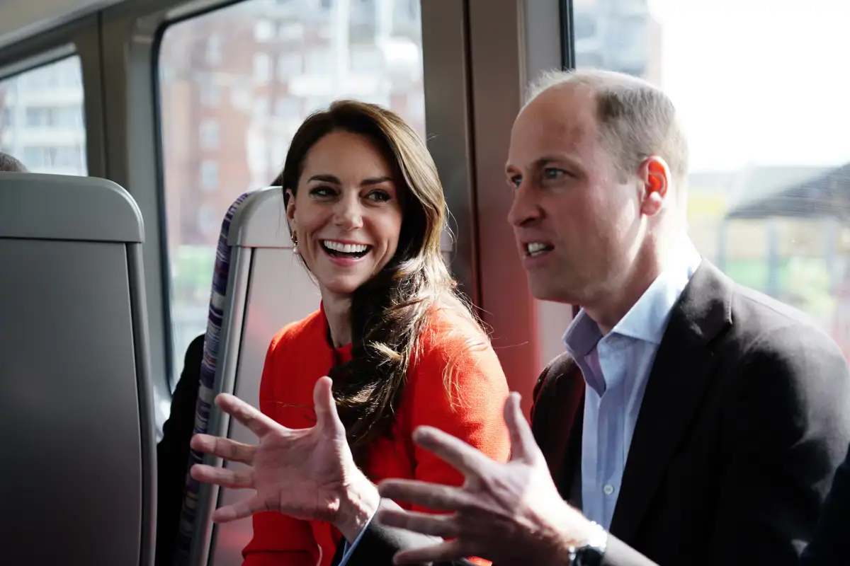Kate Middleton y el príncipe Guillermo