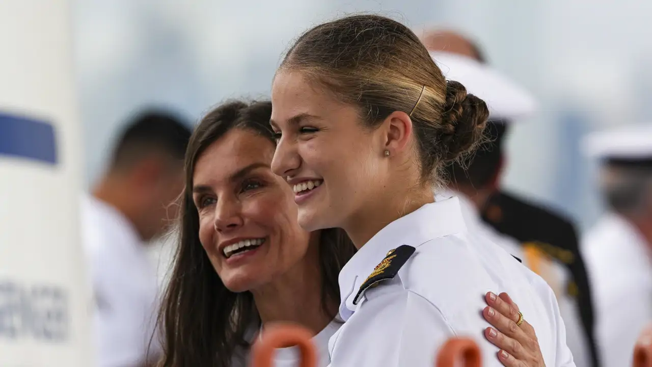 Letizia y Leonor