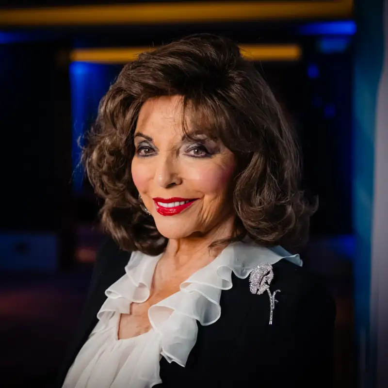Joan Collins (91 años) sobre qué come para mantenerse: "Intento llevar una dieta equilibrada y comer aguacates, creo que son muy beneficiosos"