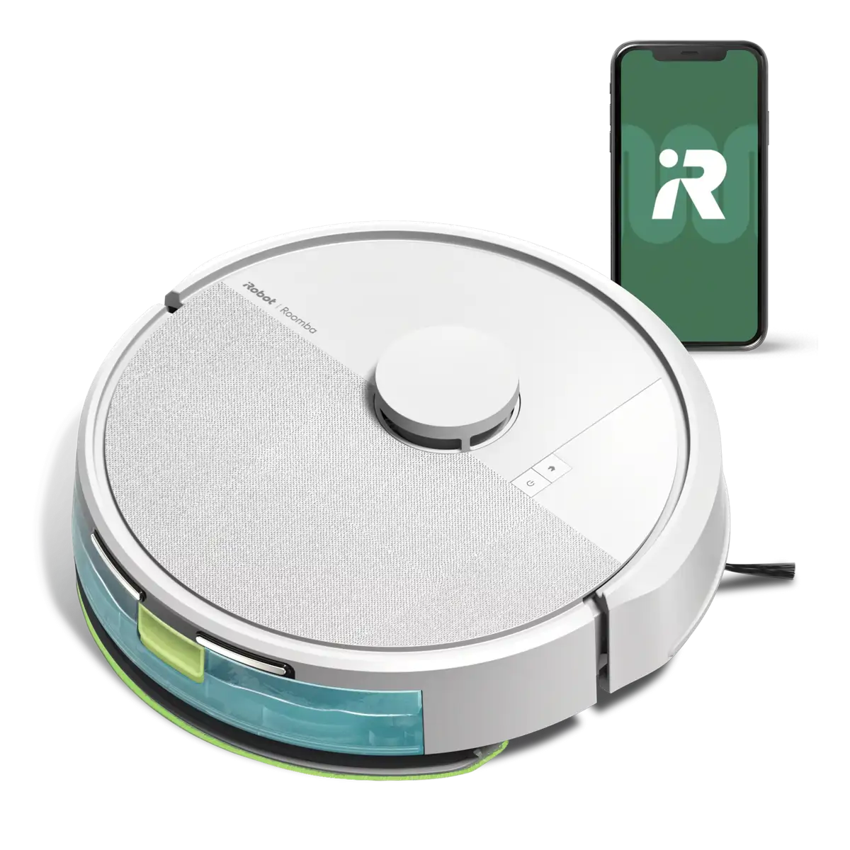 Roomba 105 Combo White Photo Underside 4StageCleaning