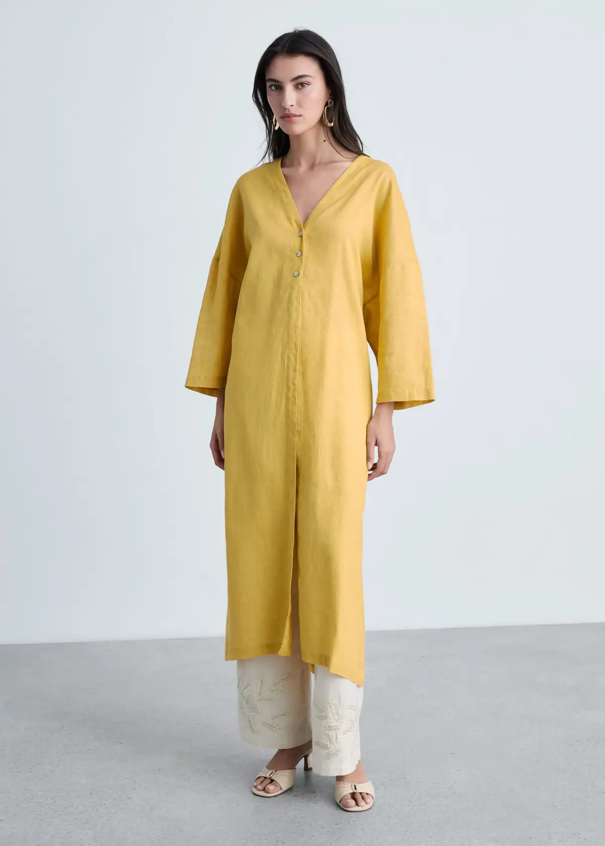 Vestido túnica Zara 