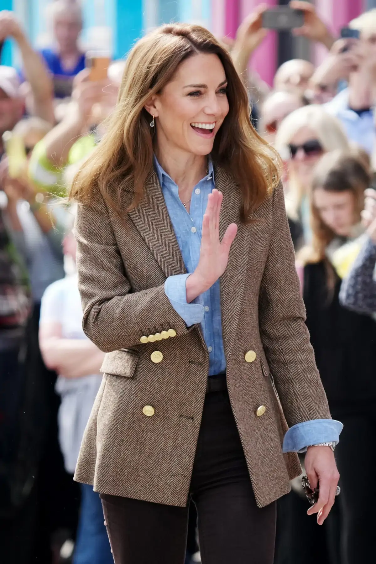 Pelo moreno rubio Kate Middleton