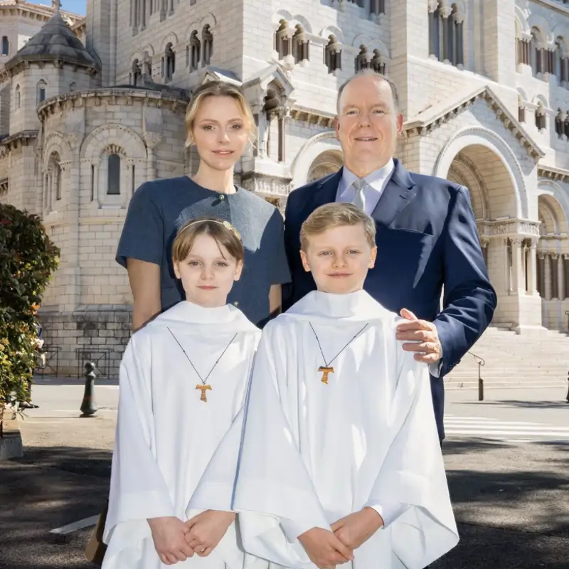 Charlene de Mónaco por fin logra dejar de lado la tristeza en uno de los días más especiales para sus hijos, Jacques y Gabriella 