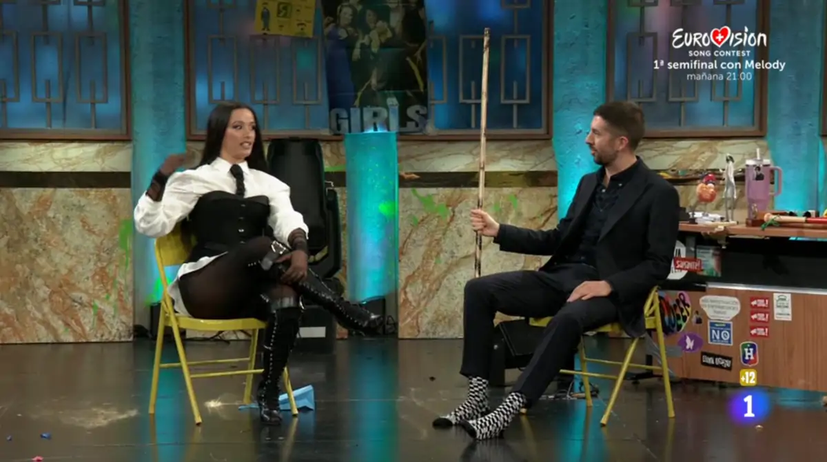 Chanel y David Broncano