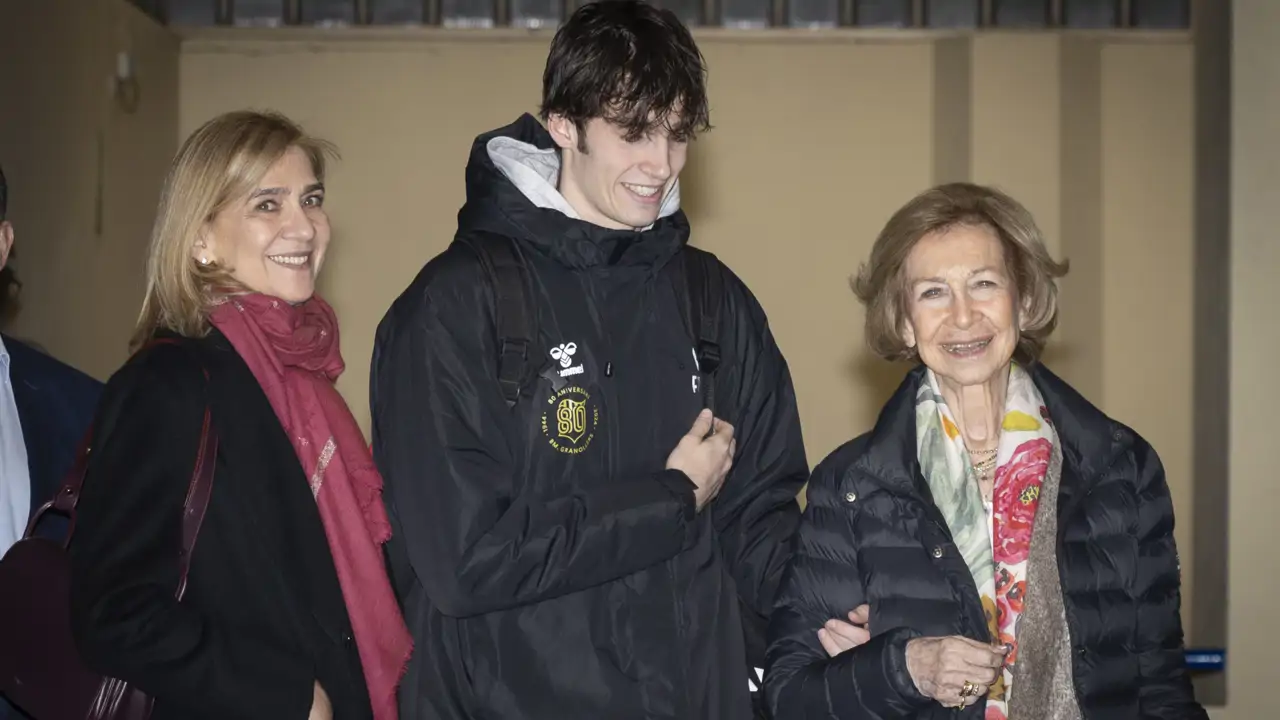 Infanta Cristina, Pablo Urdangarin y reina Sofía