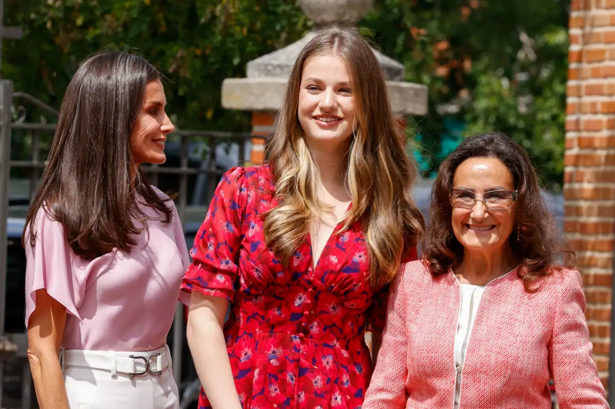 Letizia, Leonor y Paloma Rocasolano