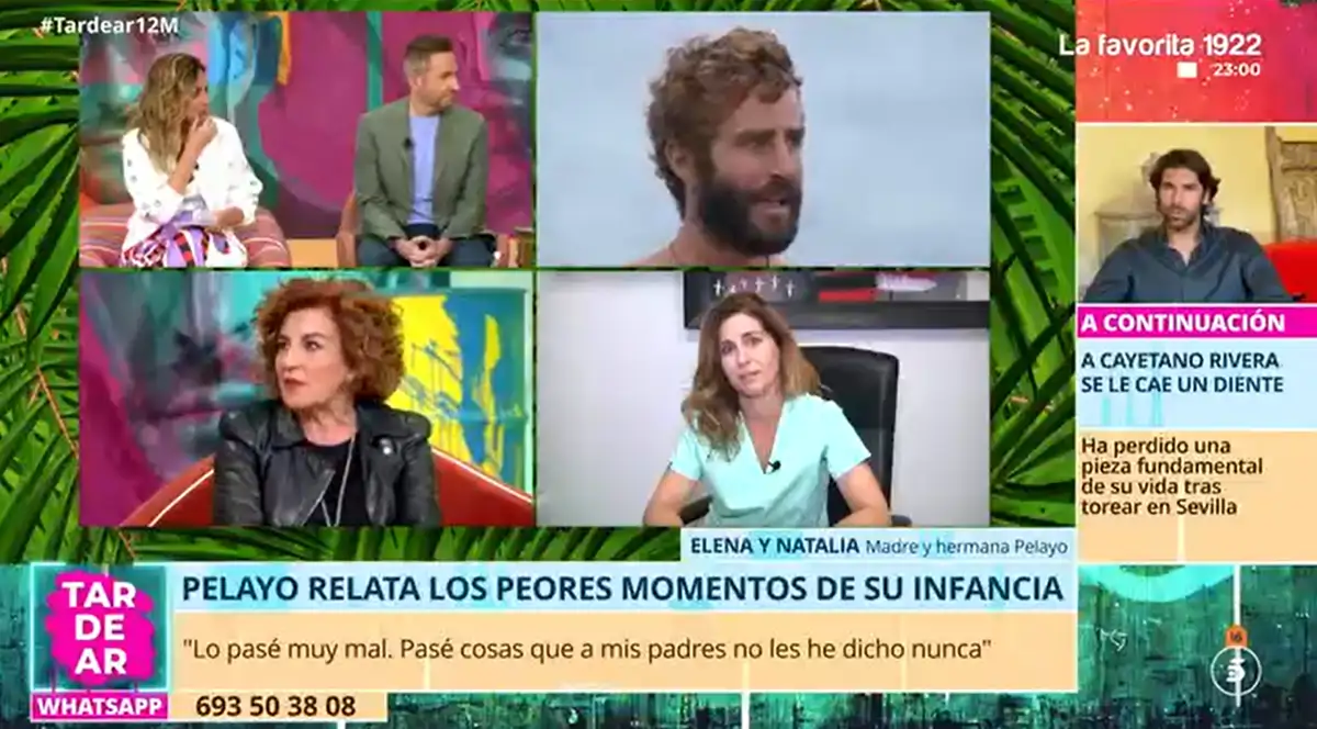 Madre y hermana de Pelayo Díaz