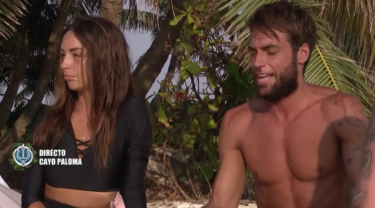 Montoya y Anita en Supervivientes