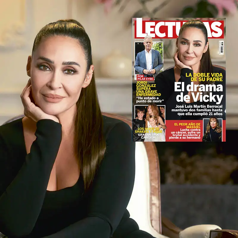 El drama de Vicky Martín Berrocal: su padre mantuvo dos familias hasta que ella cumplió 21 años