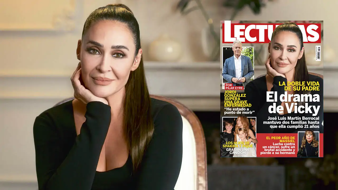 El drama de Vicky Martín Berrocal: su padre mantuvo dos familias hasta que ella cumplió 21 años