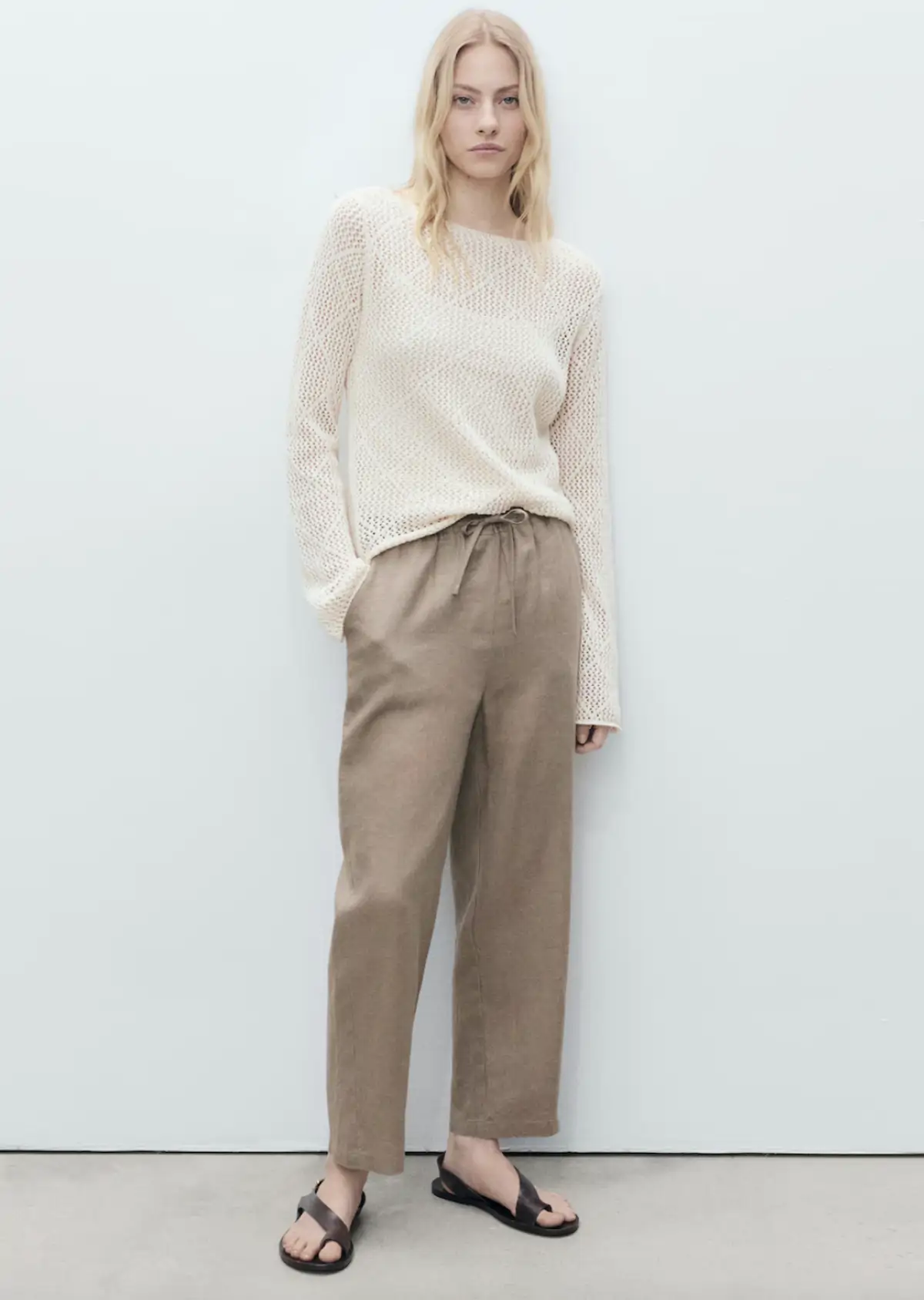 pantalón de lino