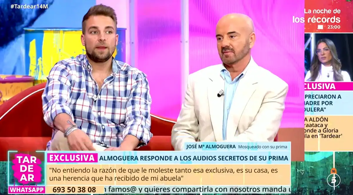 José María Almoguera y Luis Pliego