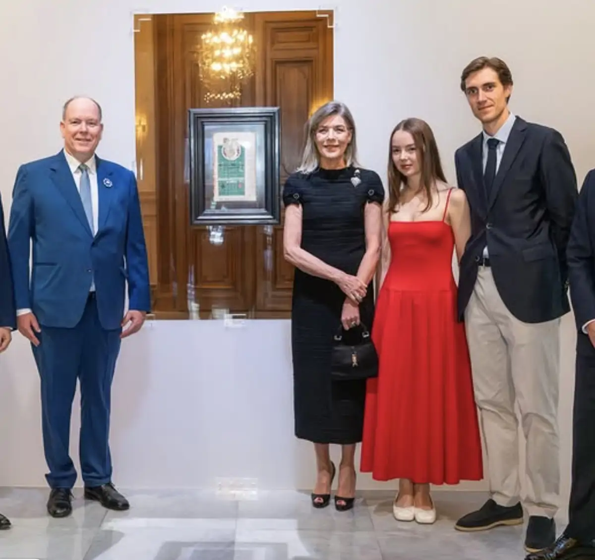 Carolina y Alberto de Mónaco