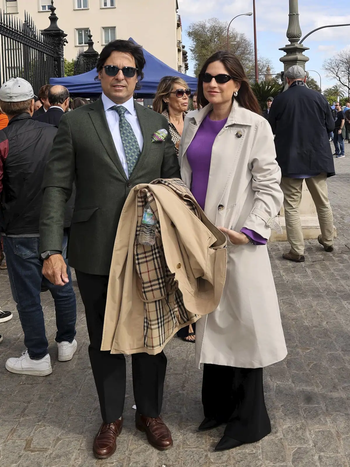 Fran Rivera y Lourdes Montes