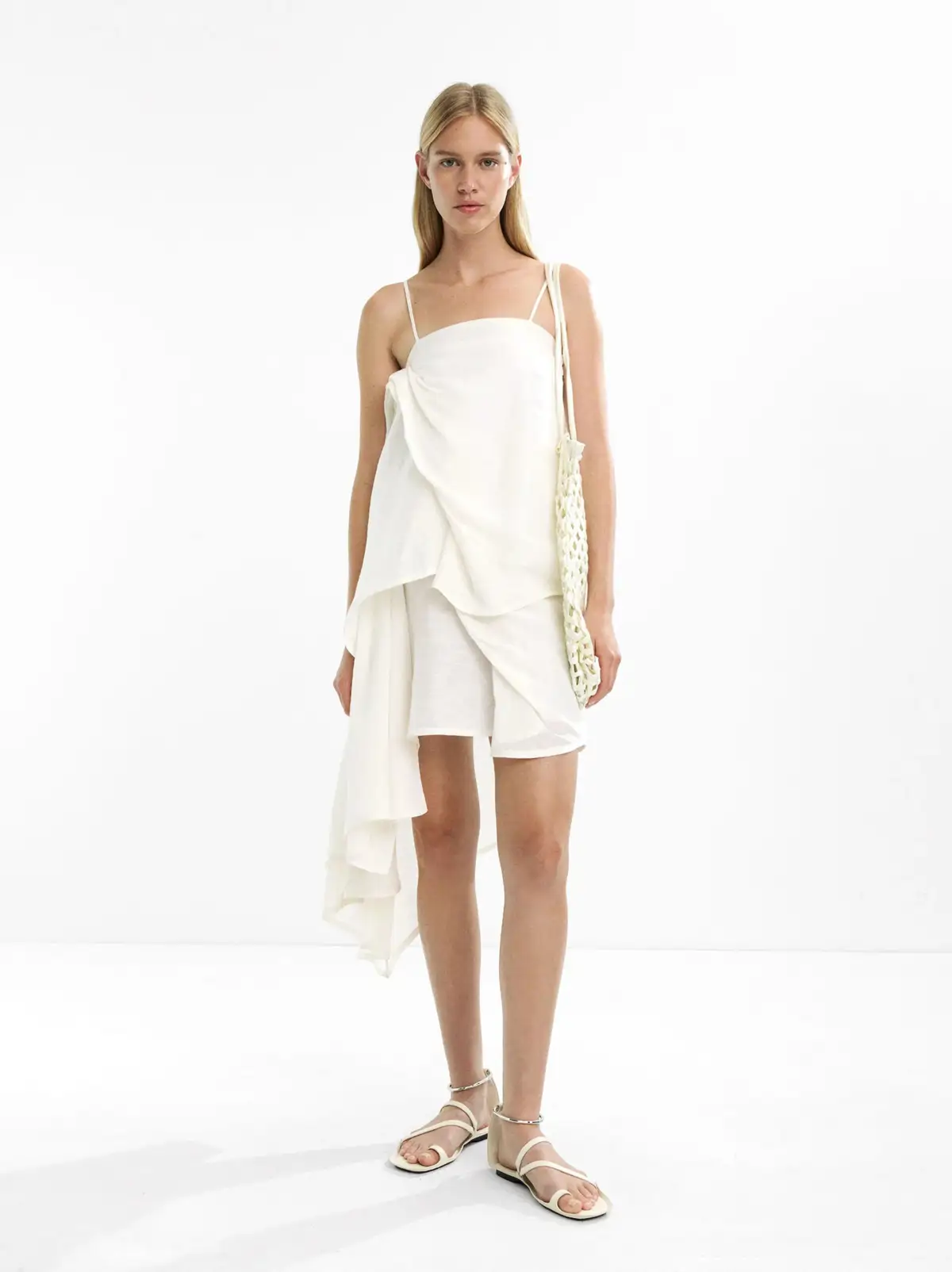 Vestido blanco.