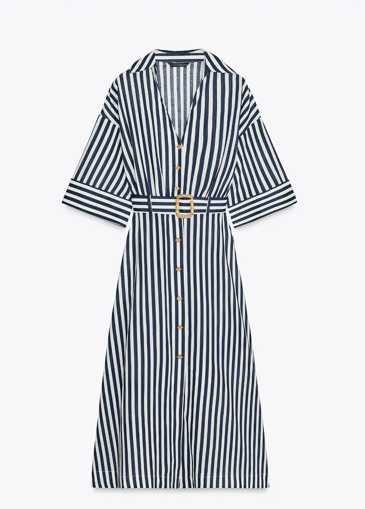 Vestido rayas marineras Zara