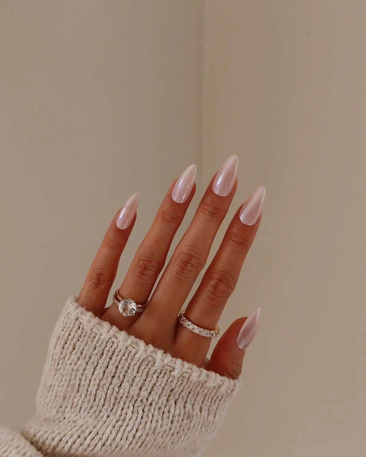 Manicura perlada