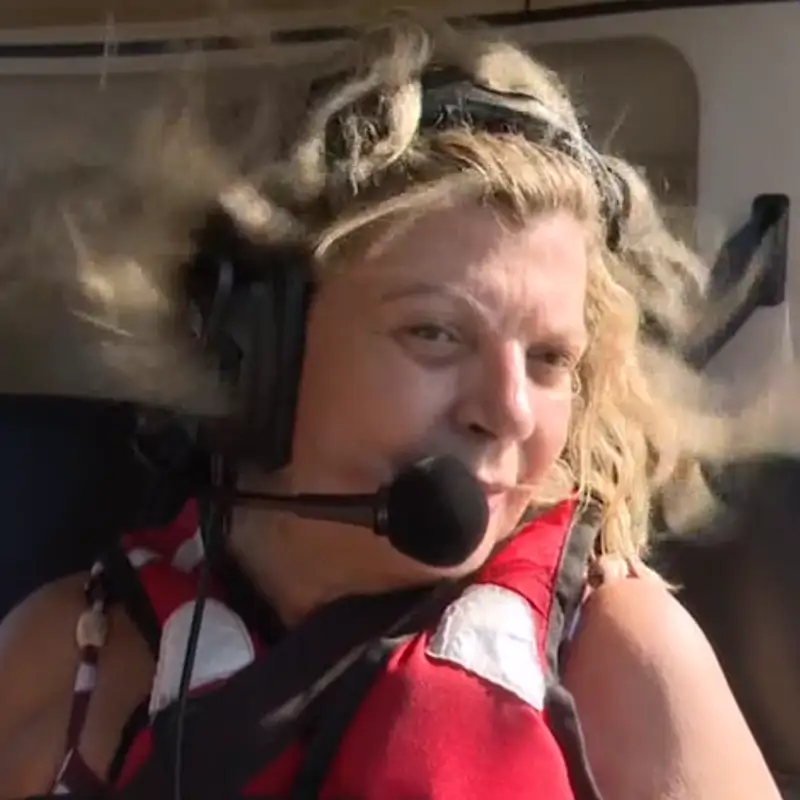 Épico e histórico: Terelu Campos repite gesta al saltar desde el helicóptero en ‘Supervivientes 2025’
