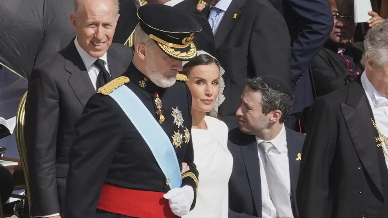 Reyes Felipe y Letizia