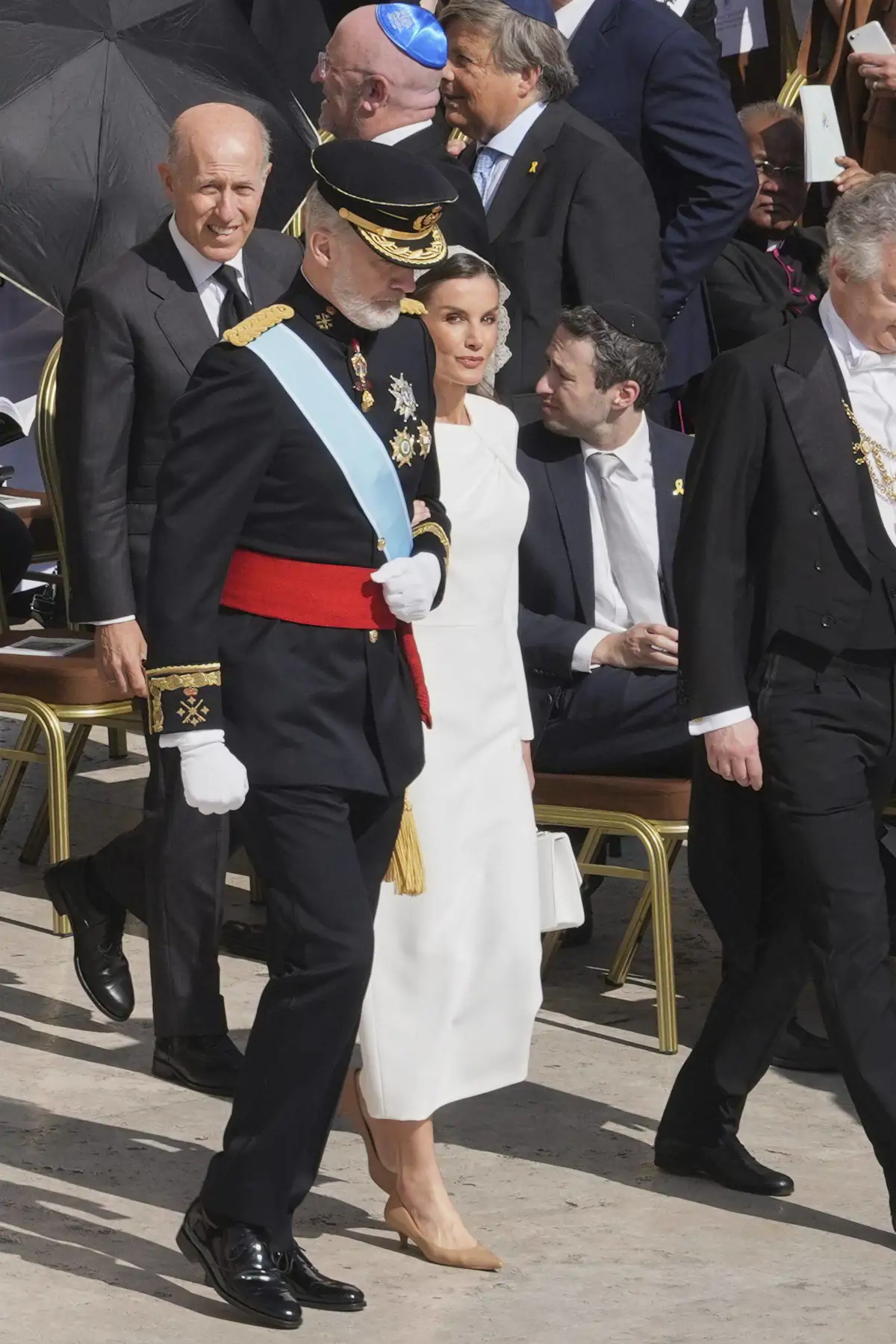 Reyes Felipe y Letizia