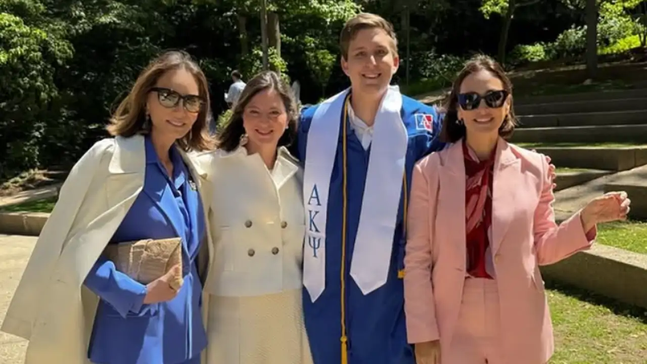 Isabel Preysler, Chábeli Iglesias, Alejandro Altaba y Tamara Falcó